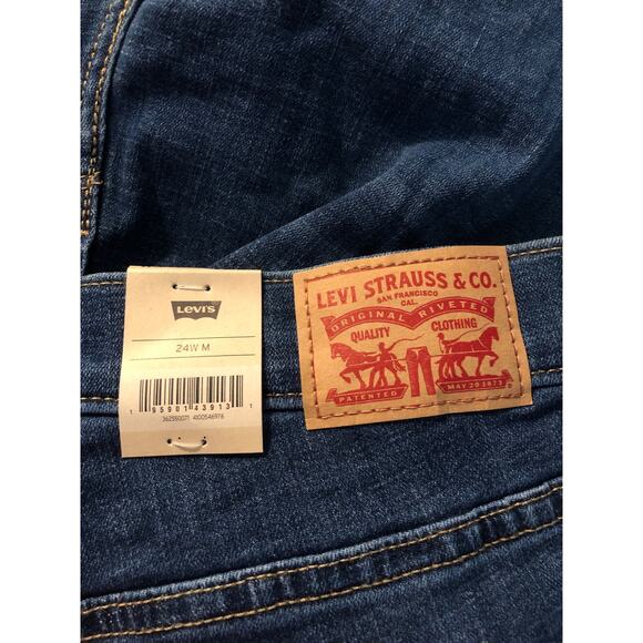 Levi's Women's Size 24W 711 Skinny Jeans NEW - Picture 9 of 11